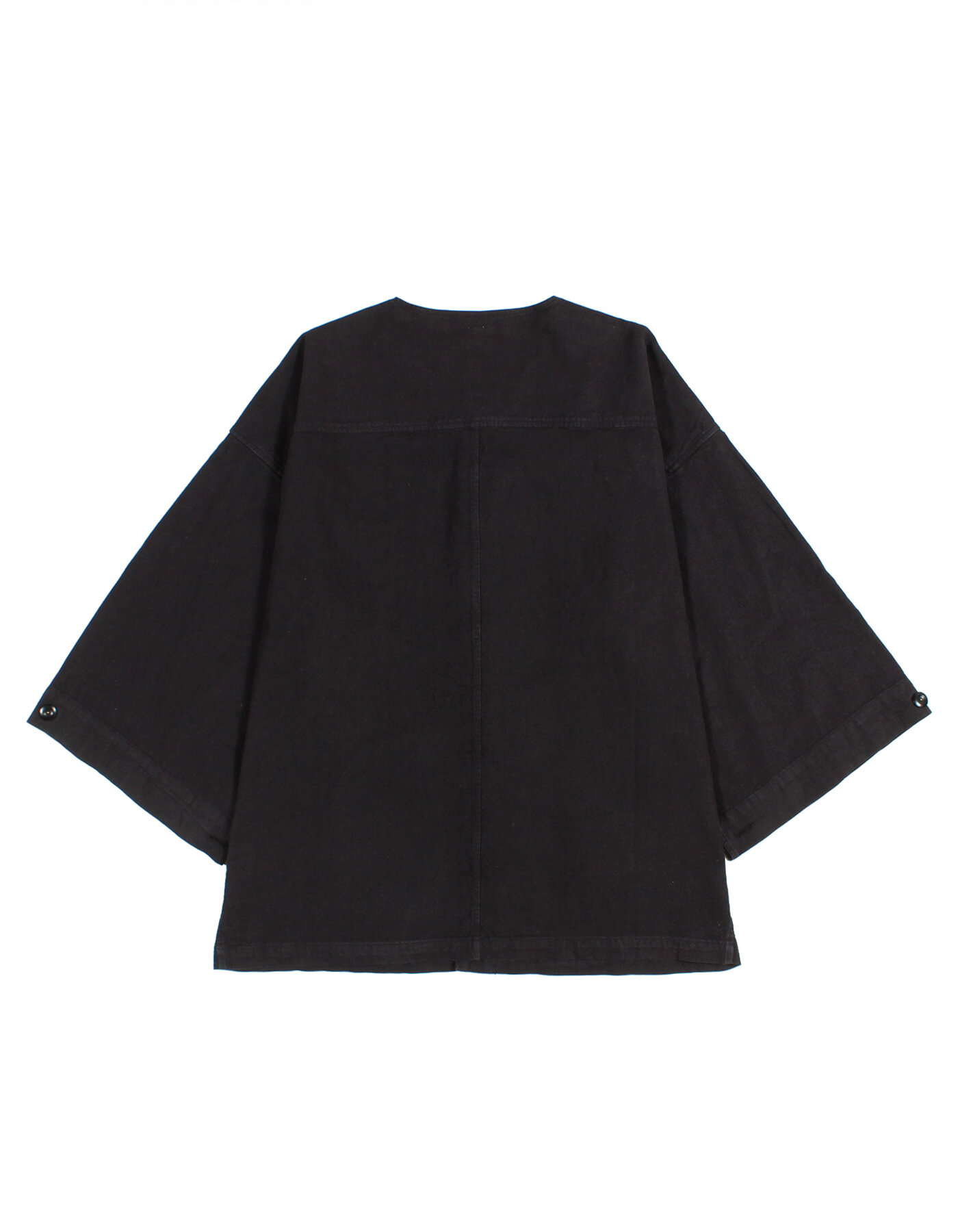 RIKU JACKET - LN - BLACK | Prospective Flow | Japanese Fashion for